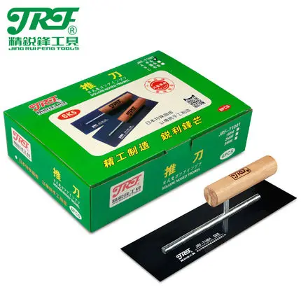 JRF 95X300mm Masons штукатурный ковш-шпатель инструмент отделочный нож SK5 шпатель пакетный нож Шпатель грязи диатомовый инструмент для осветления г...
