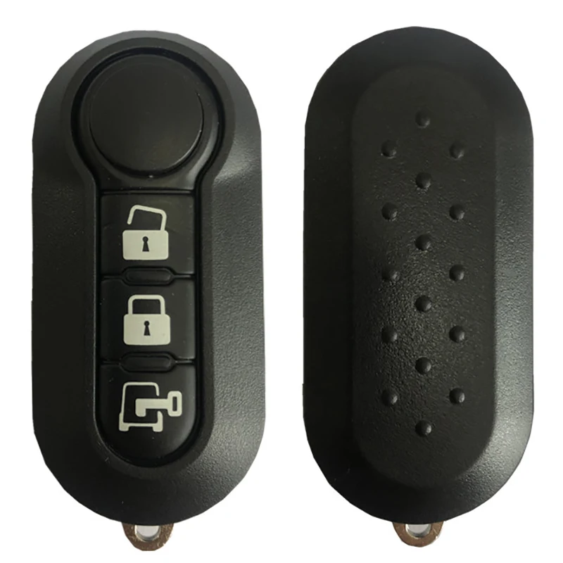 CN017015 Aftermarket 3 Button Flip Key Remote Frequency 434MHz PCF7946 Chip FCCID LTQF12AM433TX For Fiat 500 2012-2017