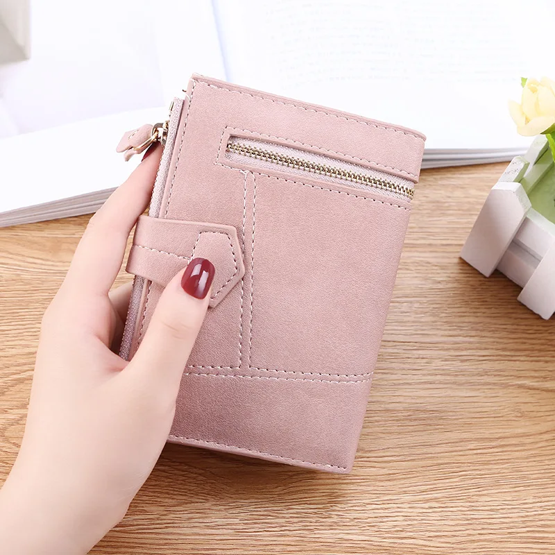 High Quality Women's Wallet Short Women Coin Purse Wallet Ladies Card Holder Small Hasp Money Bag Clutch Carteira кошелек