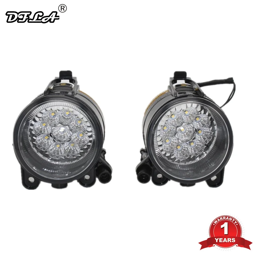 

9 LED Car Light For VW Golf 5 MK5 2004 2005 2006 2007 2008 2009 Car-Styling Front Bumper 9 Led Fog Lamp Fog Light Without Error