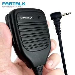 1Pin 2.5mm Handheld Speaker MIC Microphone for Motorola Talkabout T5 T8 T80 T4500 T6200 FR50 FR60 Cobra Radio