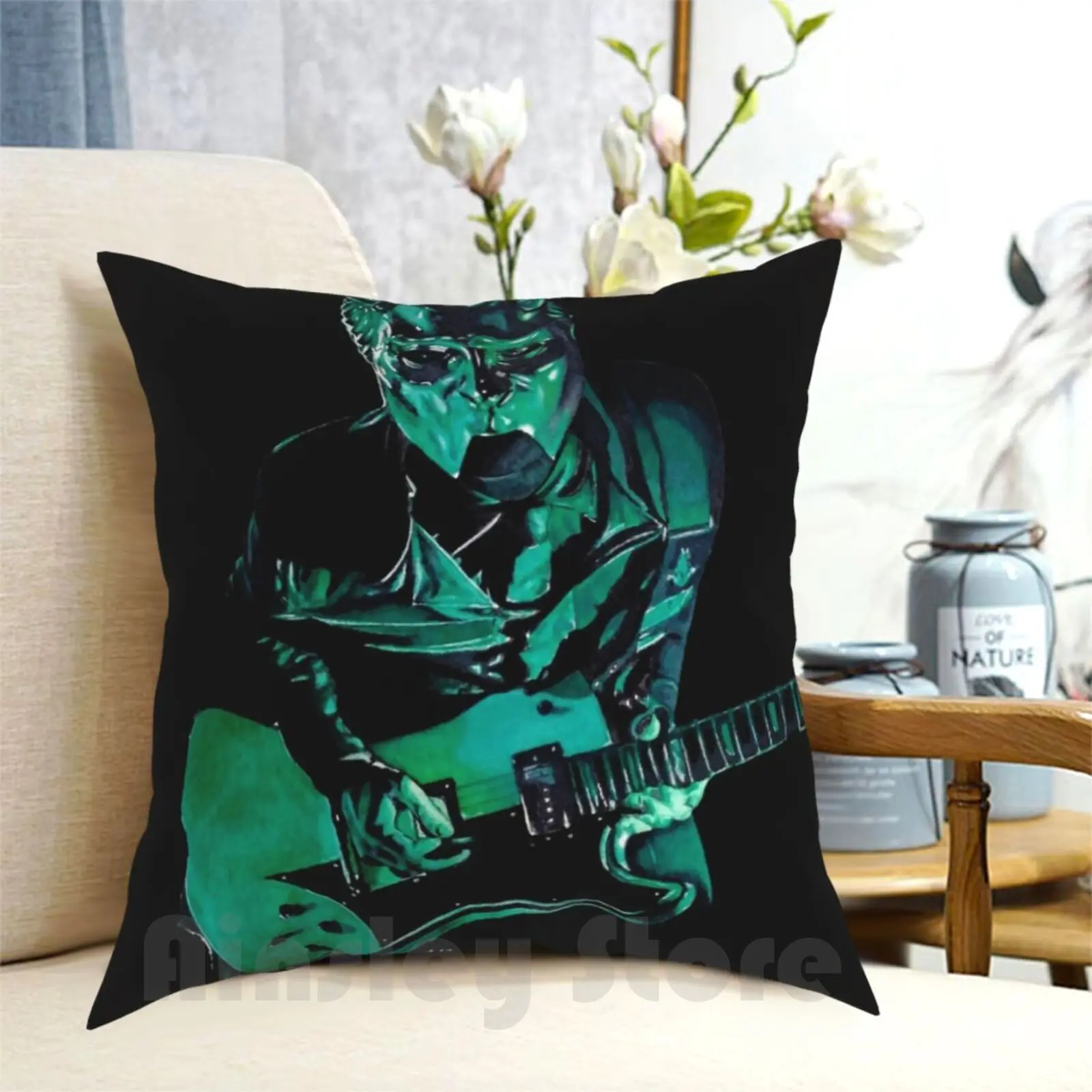 Devilish Stompy Ghoul Pillow Case Printed Home Soft DIY Pillow cover Fire Ghoul Stompy Ghoul Dewdrop Ghoul The Band Ghost