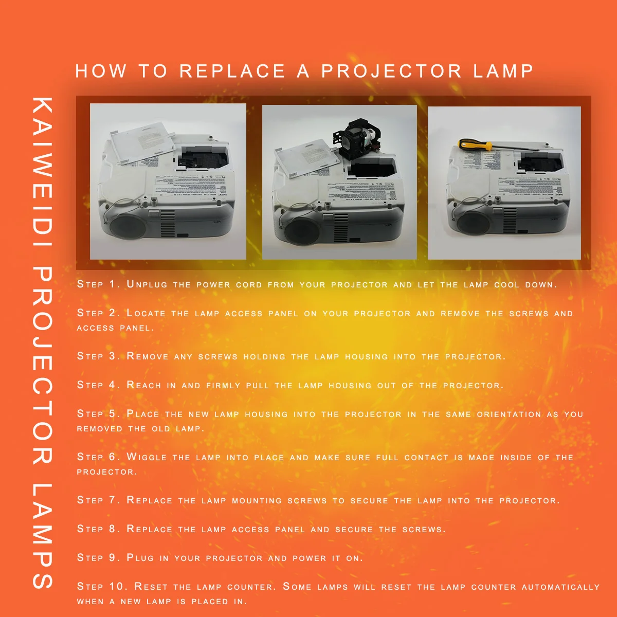 Replacement Bulb V13H010L47 for Epson EB-G5100/EB-G5100NL/EB-G5150/EMP-5101/POWERLITE 5101/PowerLite G5000 Projector Lamp ELPL47