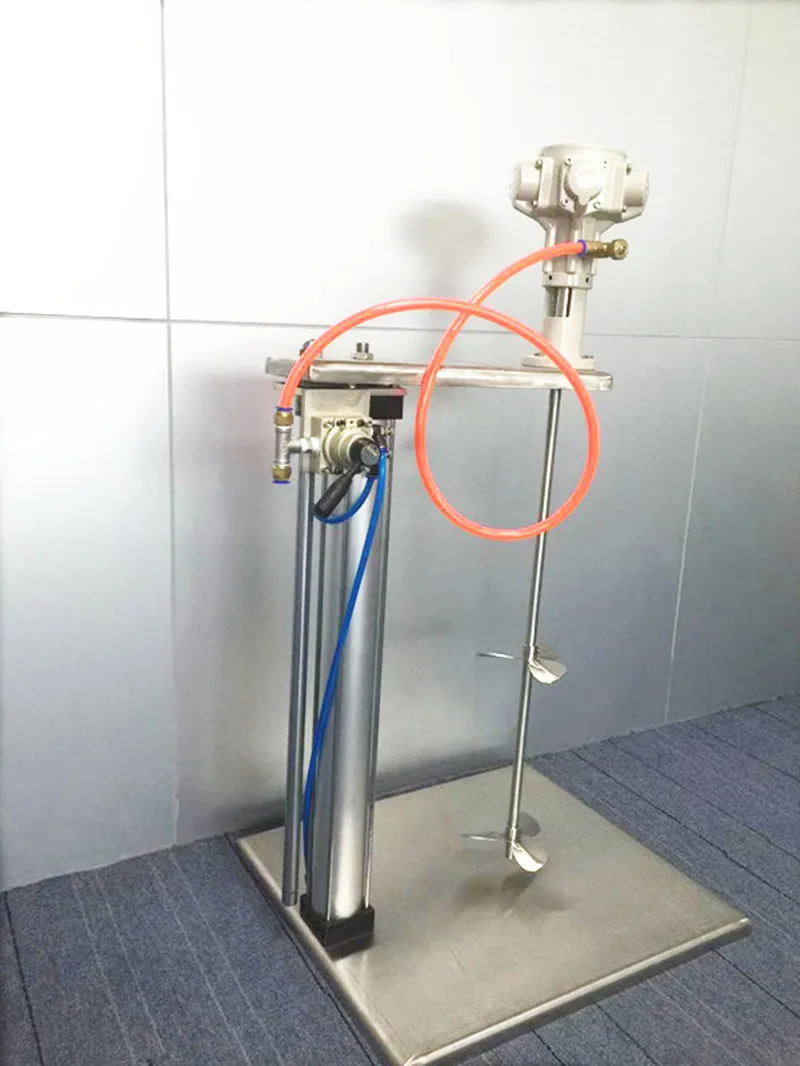 PARMARC50gallon Pneumatic mixer  Automatic lifting of disperser, stainless steel bracket Pneumatic dispersing machine