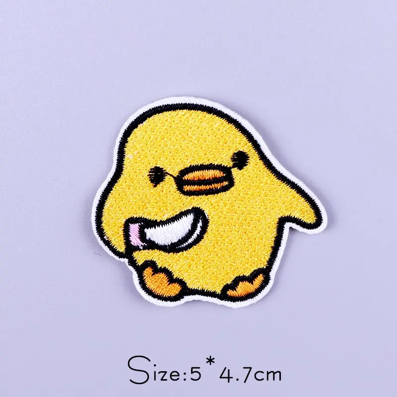 Cartoon Tier Eisen Auf Patch Auf Kleidung Gestickte Patches Für Kleidung Thermoadhäsive Patches Katze Dinosaurier Patch Kleidung Abzeichen – Detail 29