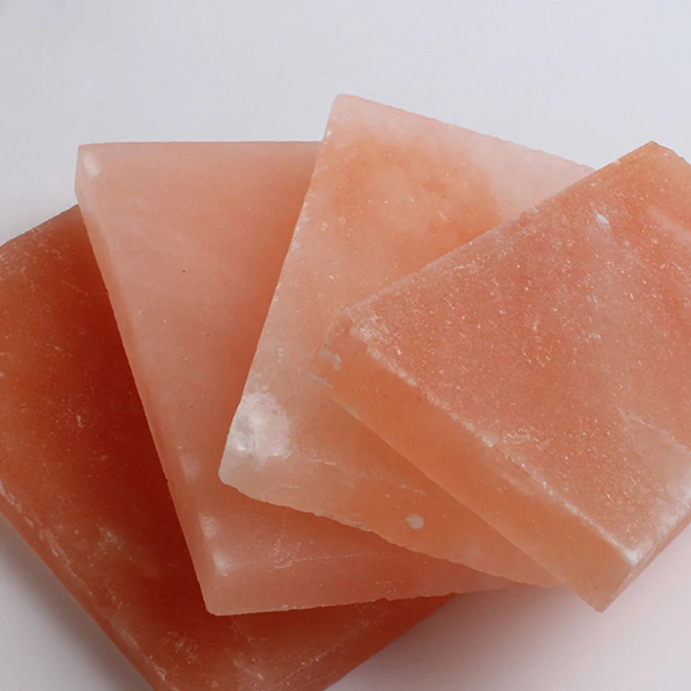 Natural Himalayan Crystal Salt Cube Quartz Crystal Icelannd Spar Rock Healing Energy Crystal Stone Purifying Air Home Decoration