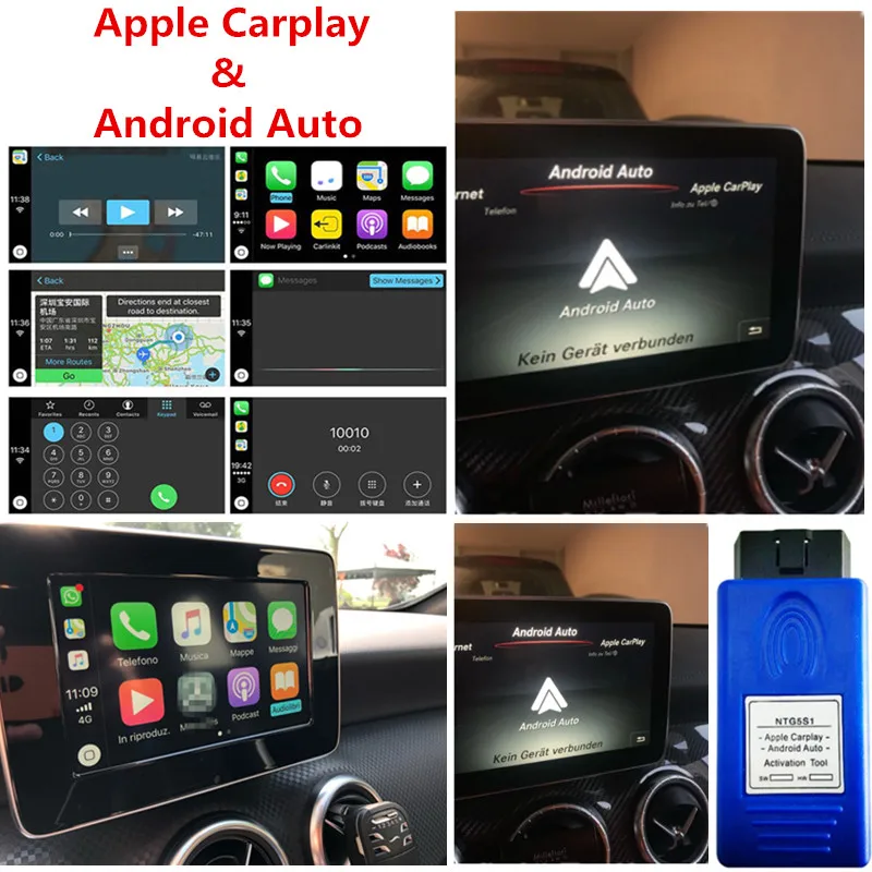 

Лидер продаж, новейший автоматический инструмент для активации Apple CarPlay и Android для Benz NTG5 S1, простая безопасная и идеальная работа в автомобиле