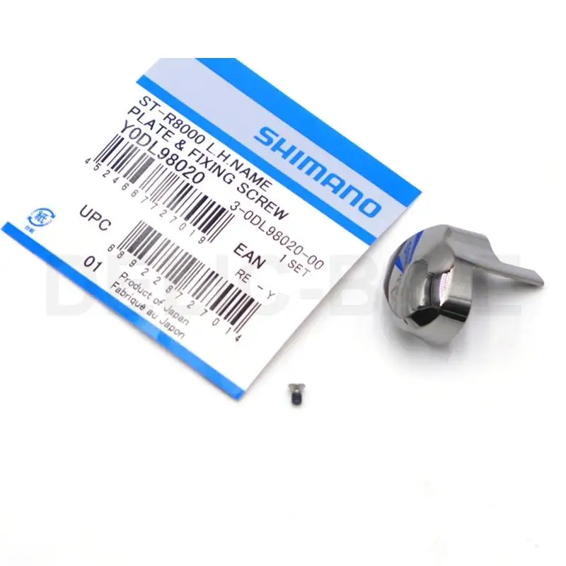 Shimano-tornillo de fijación ULTEGRA 6800 R8000 R8020, placa de nombre, izquierda/derecha, piezas originales