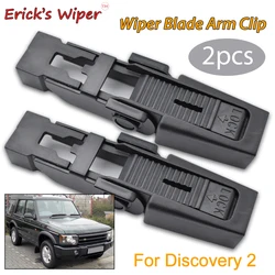 Erick's Wiper 2Pcs Front Windshield Wiper Arm Lock Clip Fixing Retaining Clips For Land Rover Discovery 2 1998 - 2004 Windscreen