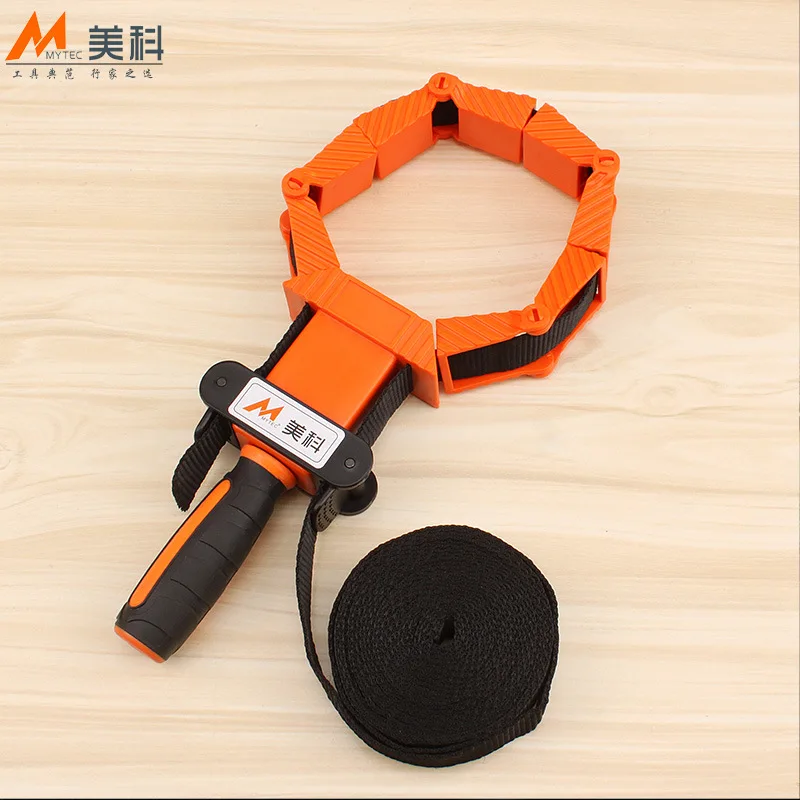 4 meters of pure nylon strap clip Multifunctional binding clip Polygonal angle clip Woodworking tool clip