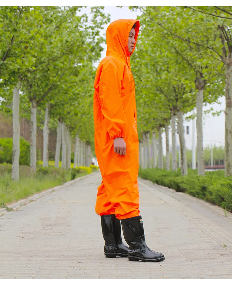 Monos de trabajo impermeables con capucha, monos de pintor, ropa en aerosol de pintura antifaz y al polvo, ropa de trabajo protectora con capucha