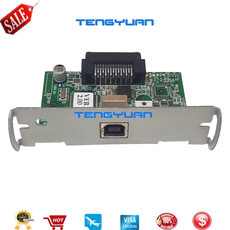 Imagem -03 - Porta Usb Interface de Cartão para Epson Tm-t88 T88ii T88iii T88iv T88v U200 U220 U230 U325 U675 T90 H5000 H6000 C32c824131 M148e