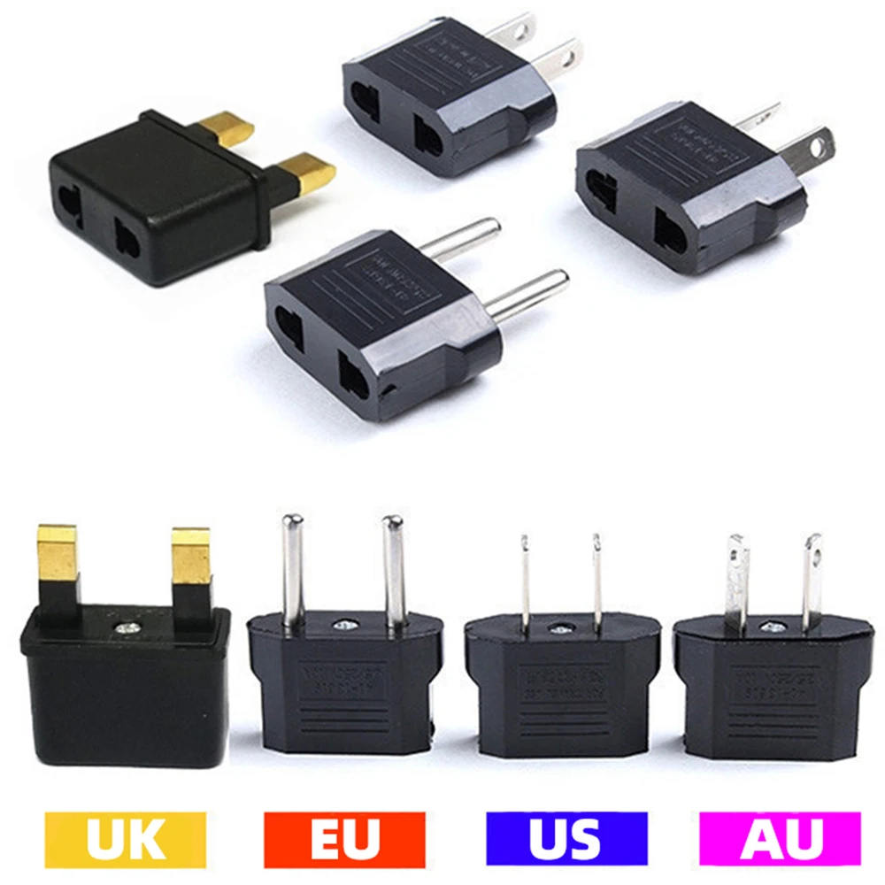 1PCS Universal Charging Converter Power Plug Adapter travel household 2 holes EU US UK AU dual-use transform plug socket Adapter