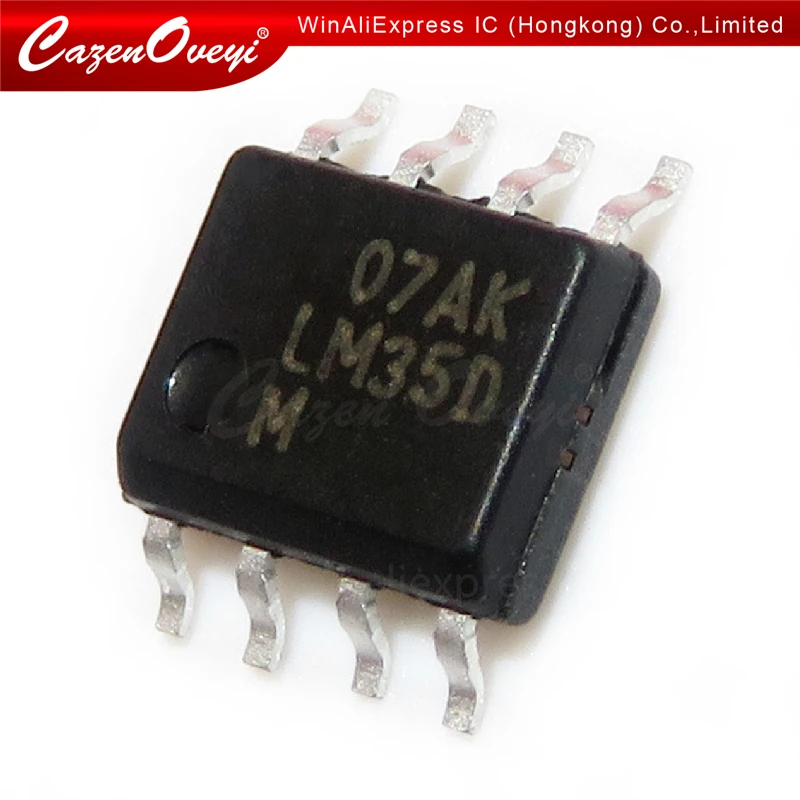 10pcs/lot LM35DM LM35D SOP-8 In Stock