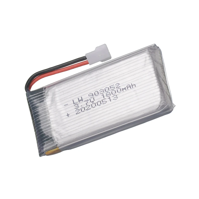 3.7v 1800mAh قابلة للشحن بطارية ل SYMA X5SW X5 X5S X5C M18 H5P KY601S 903052 3.7v يبو البطارية مع XH2.54 التوصيل