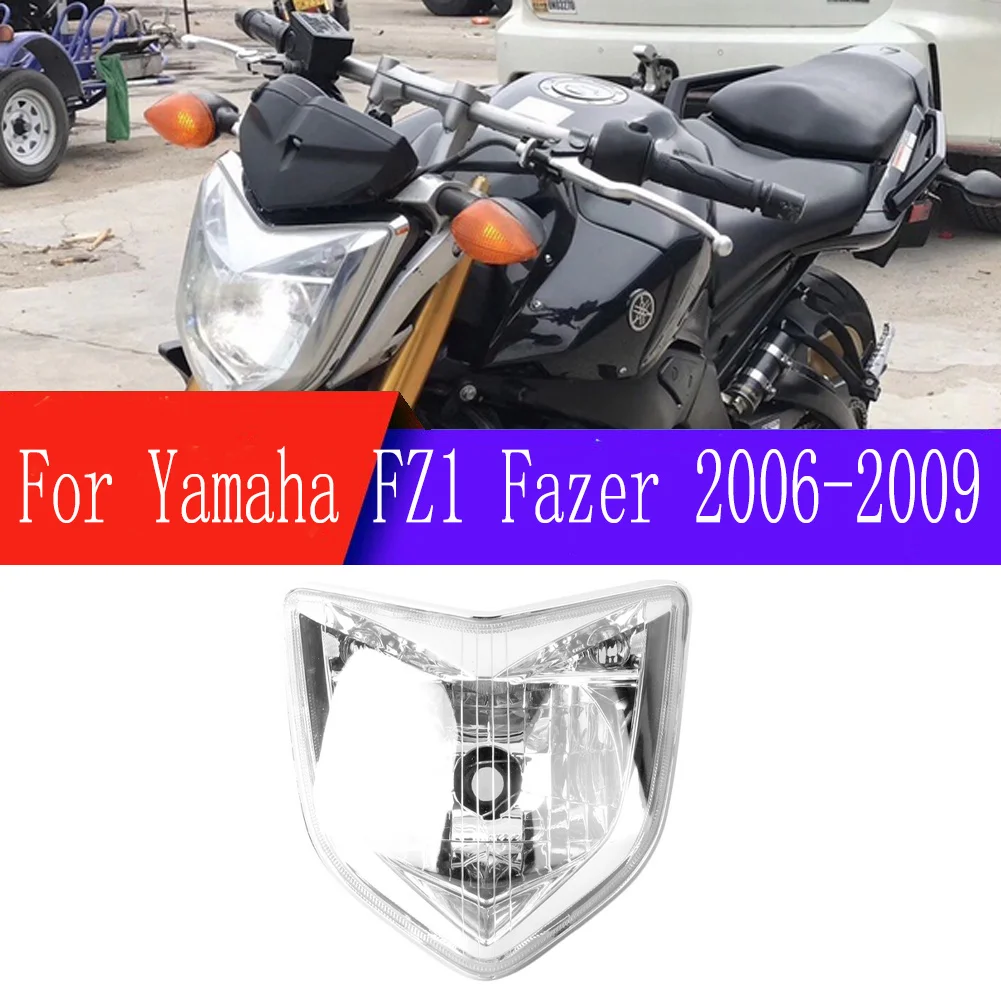 

FZ 1 Cafe Racer Motorcycle Accessories Front Headlight Headlamp Head Light Lighting Lamp For YAMAHA FZ1 2006 2007 2008 2009