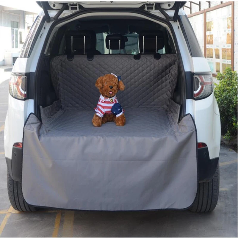 Pet Car Seat Cover Waterproof Trunk Mat Travel Hammock Dog Seat Cover Cushion Car Pet Mat Foldable Pet Carriers Pet Dog Pad SUV