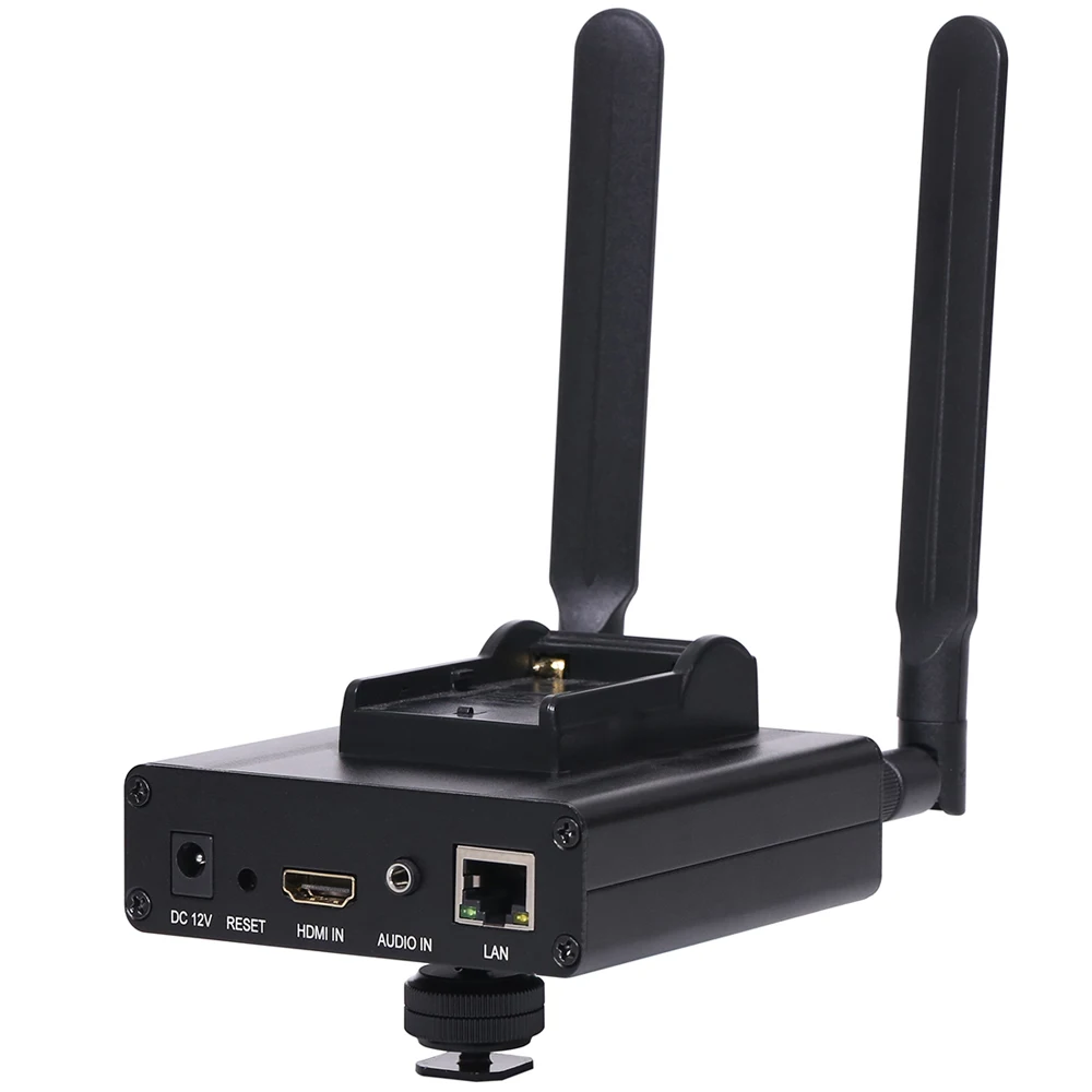 HEVC H.265 MPEG4 H.264 HD WiFi Wireless HDMI IP Encoder IPTV Live Video HDMI SRT RTMP RTMPS RTSP Server