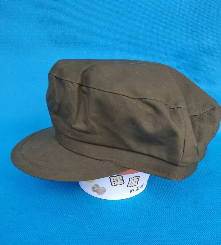 60 Size Military hat army cap cotton Chinese soldier service cap perform show equip