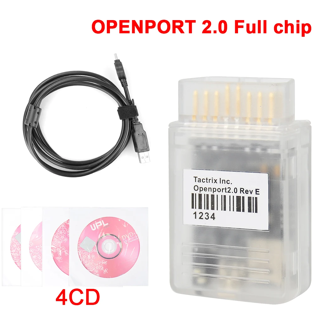 2024 New Arrival Openport 2.0 J2534 ECU Flash Chip Tuning Interface Taxtrix Adapter ECUFLASH With Full Software Best Price