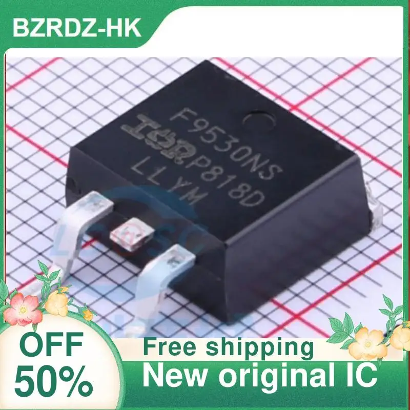 10PCS IRF9530NSTR TO-263 MOSFET 100V 14A  IRF9530 New original IC