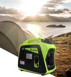 Small 1000w portable silent camping boating fishing external power inverter generator set