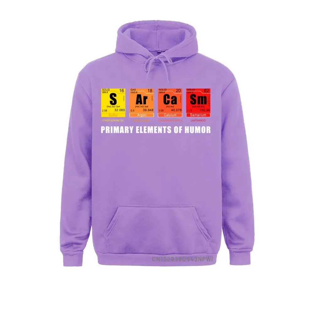 Periodic Table Of Humor Sarcasm Hoodie Funny Birthday Gift For Men's Long Sleeve Costume Primary Elements Chemistry Sweatshirts