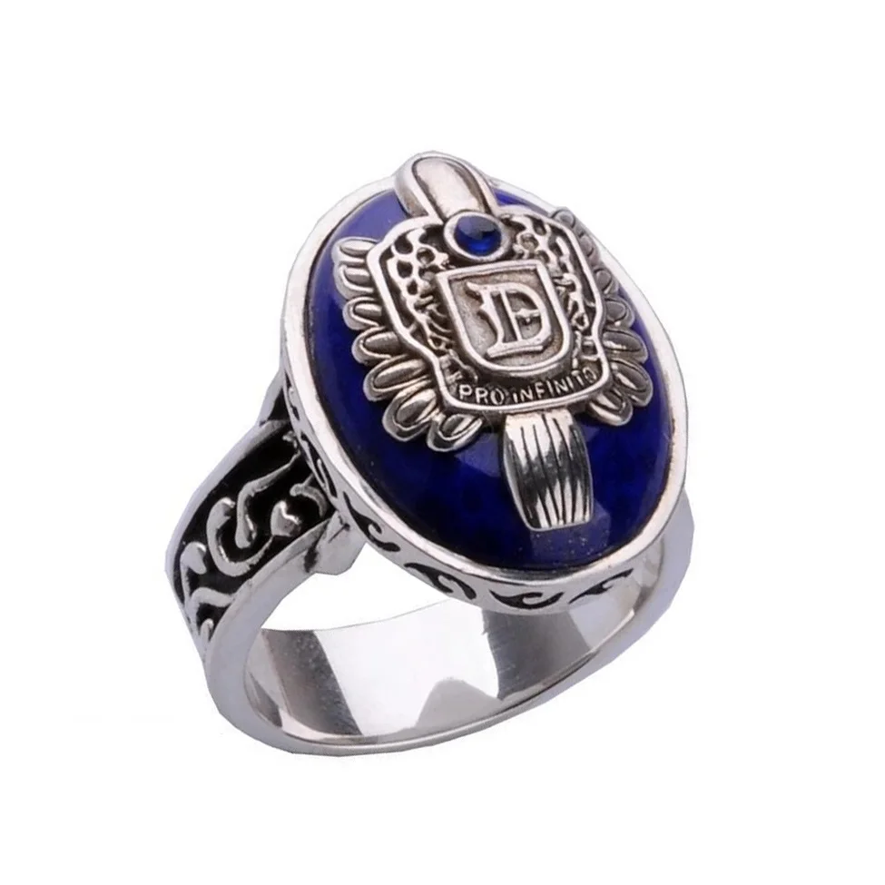 New Movie Jewelry Vintage Vampire Diaries Rings Damon/Stefan Salvatore Cosplay Finger Ring Gift Accessories