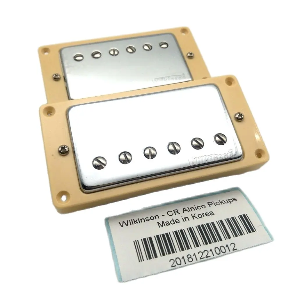 Wilkinson WVC AlNiCo V Nickel Silver Humbucker Pickups 4C Professional Guitar Parts