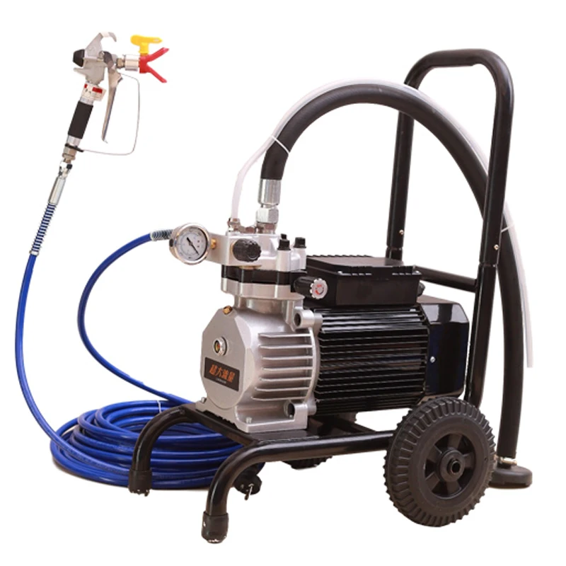 Electric high pressure airless spraying machine A6 spray latex paint paint 4600W paint high power small spray paint machine