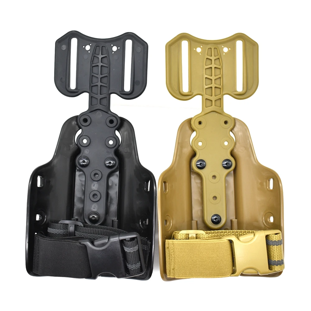 Funda de pierna táctica para pistola – Adaptador universal de paleta - imagen 5