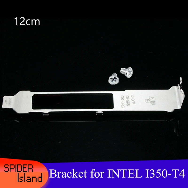 

50pcs/lot Full High Bracket for Intel Dell I350 X710-T4 4-Ports THGMP 12CM Network Adapter Card Bracket