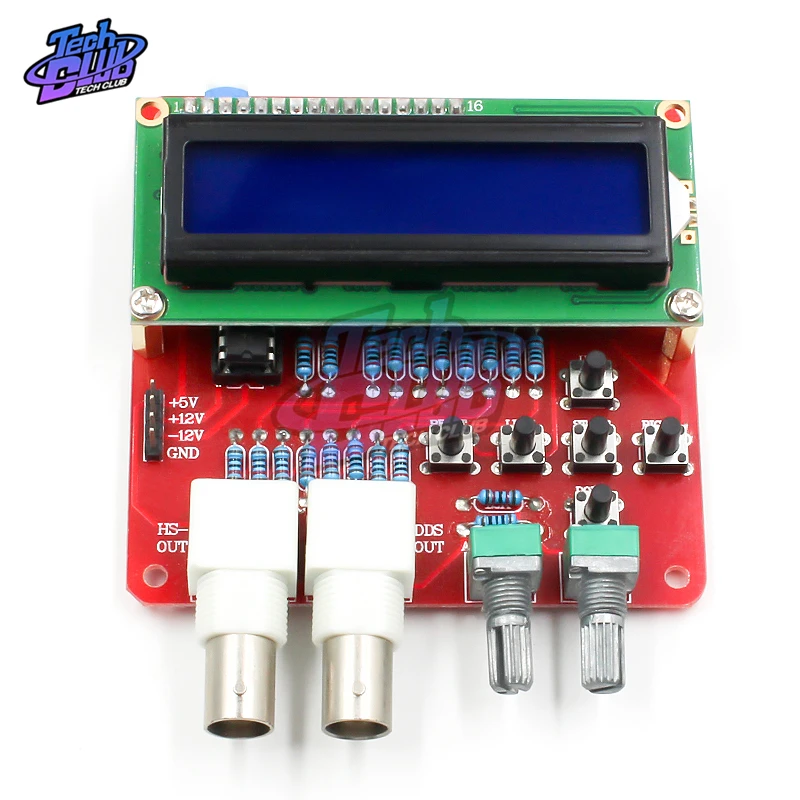 Signal Function Generator Synthesizer DDS Frequency Pwm Pulse Generator Sine Square Sawtooth Triangle Wave Adjustable Module DIY