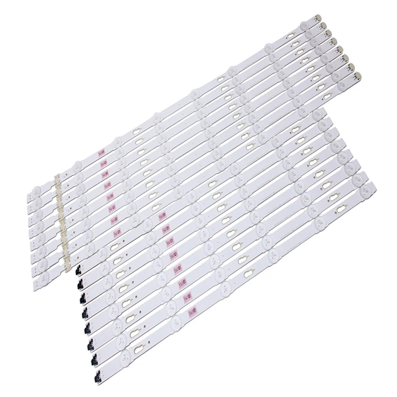 New 16 PCS/set LED backlight strip for Saumsung UN60JU7100F S_5U70-60_FL_R6 L8 LM41-00120X 00120Y V5DU-600DCA-R1 V5DU-600DCB-R1