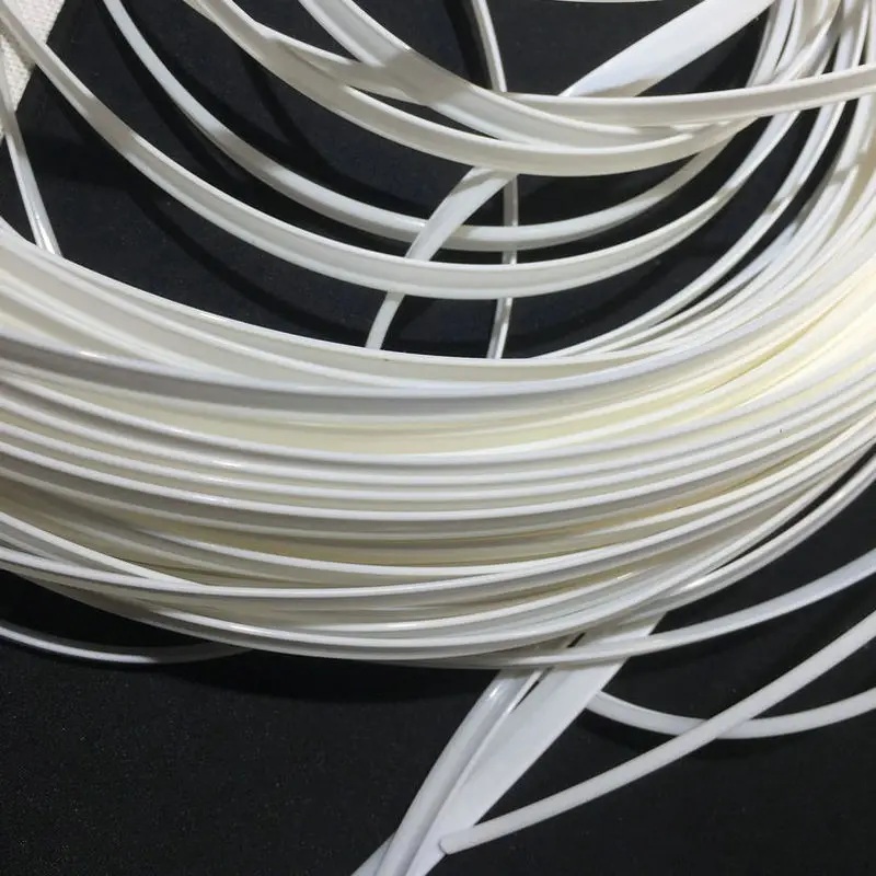 1M~100M Soft Dia.3mm T-shape Invisible Milky Skirt Side Glow All-In-One Fiber Optic Cable Car Pickup Lighting DIY w/Skirt PMMA