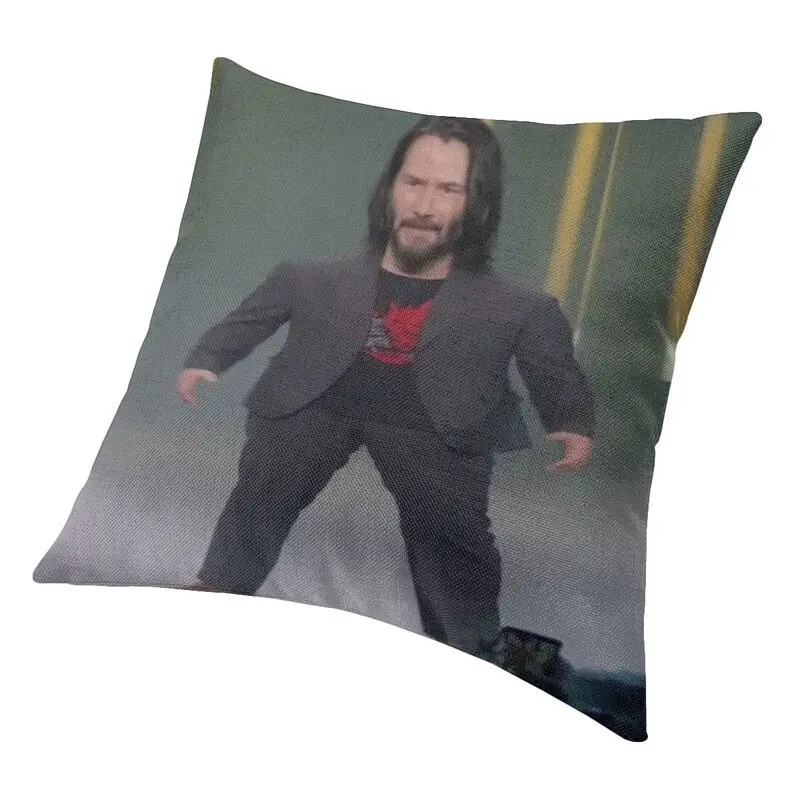 Mine Keanu Reeves Cushion Cover 45x45 cm Soft Creative Throw Pillow Cases Home Decor Funny Pillows For Bedding Sofa Chair