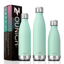 1PC Double-Wall Insulated Vacuum Flask Thermos Bottles Coffee Tea Milk Travel Mug Water Bottle Thermcup 350ml/500ml/650ml