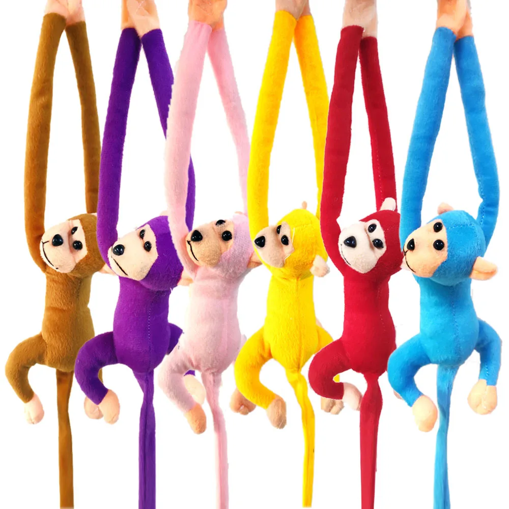 

60cm Long Arm Monkey Cute Plush Toys Baby Sleeping Appease Doll Plush Animal Toy Home Decoration Toy For Kids Toddler Gift