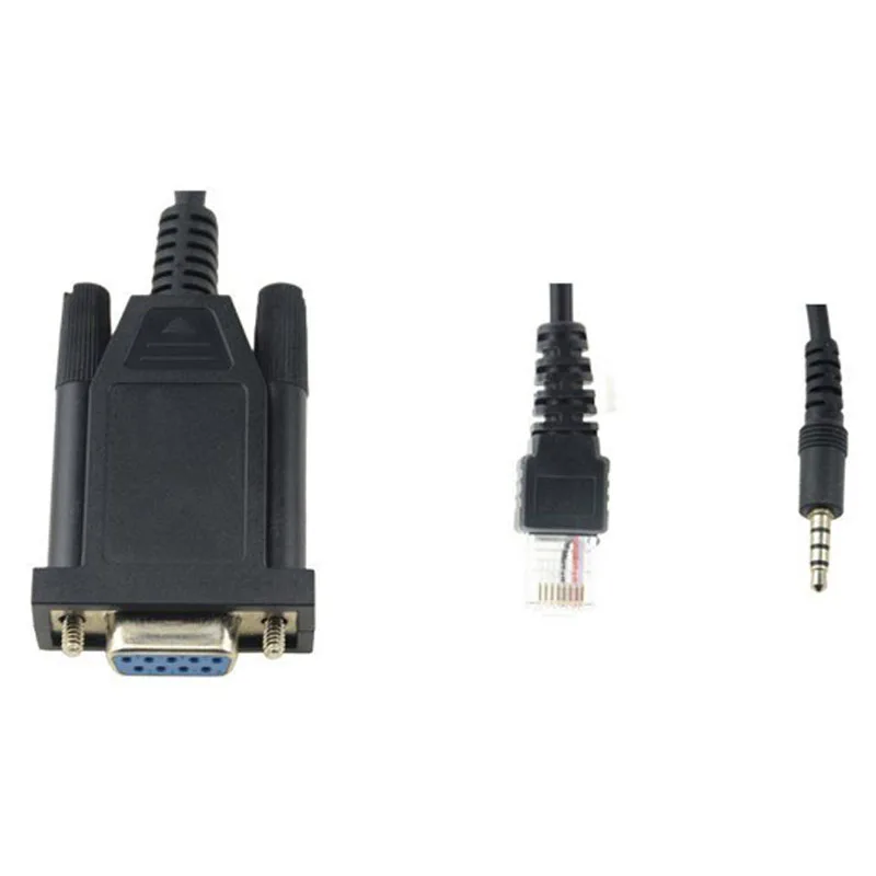 2 in 1 Programming Cable DB9 COM Port 2in1 for Vertex Yaesu VX2200 VX2508 VX160 VX180 VX5R VX3R FT-2500 FTH-2008 VXR-1000 Radio