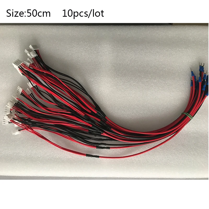 10Pcs/lot 4PIN 1 Drive 2 Power Cable /Power Wire for Two LED Display Module, 50cm/70cm Full color LED Screen Accessories