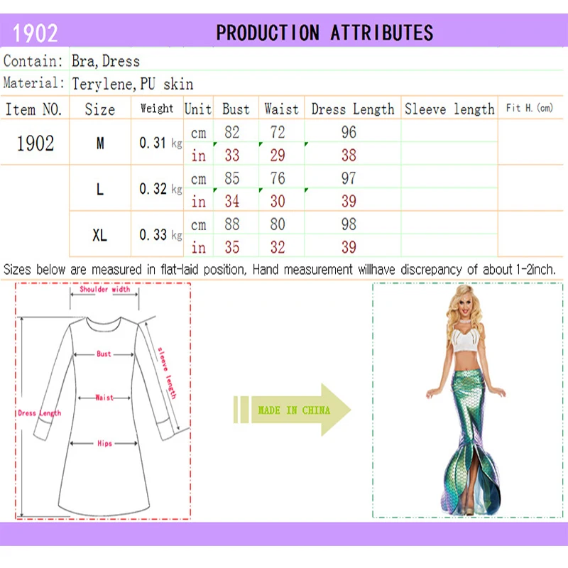 Fantasia Sexy Little Mermaid Costume Adults Women Halloween Princess Mermaid Tail + Bra Cosplay Sets queue de sirene C68837AD