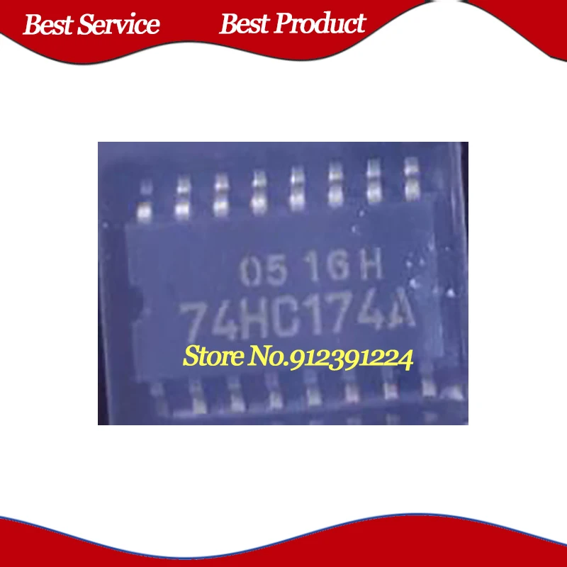TC74HC174AF 74HC174A SOP16, 신제품 및 오리지널 재고, 로트당 20 개