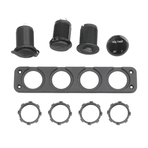 12V Food Adapter 4 in 1 Switch Panel Boat Voltmeter Navy Testor Car Bigloads USB 3.0 Lighter Solhoket Light Light 11 Main Sales 4x4 Taking - №8