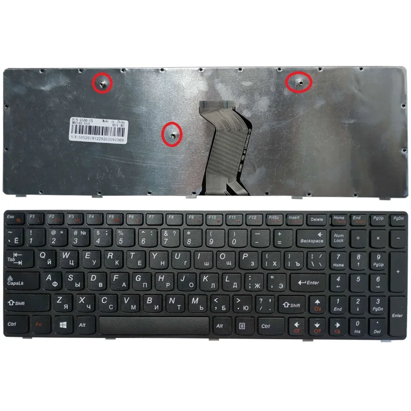 Nuevo/ruso teclado portátil RU para LENOVO G500 G510 G505 G700 G710 G500A G700A G710A G505A G500AM G700AT RU 25210962 T4G9-RU