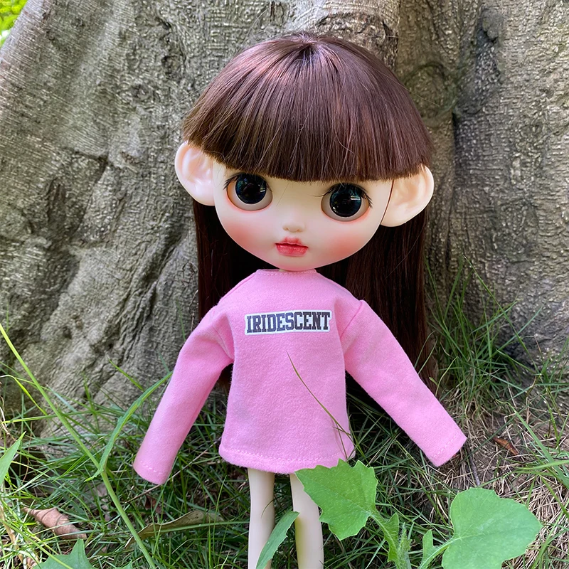 

Blyth doll Clothes DS Set Sweater with T-Shirt for the body cool dressing NEO BJD Dolls