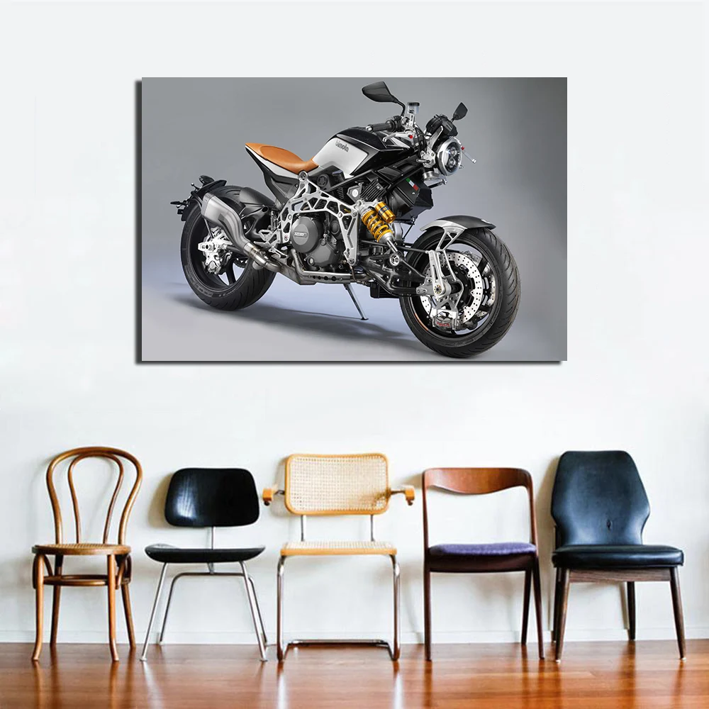 Bike Bimota Tesi 3D RaceCafe Super Motorcycle Poster Wall Art Pictures For Living Room HD Canvas Painting for Home Decor