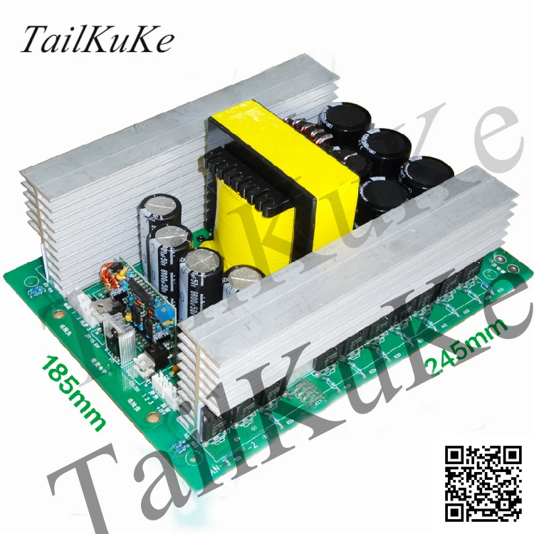 

EE85 Core High Frequency Copper Strip Transformer High Power Inverter Booster Front Module 24V Special Push-pull