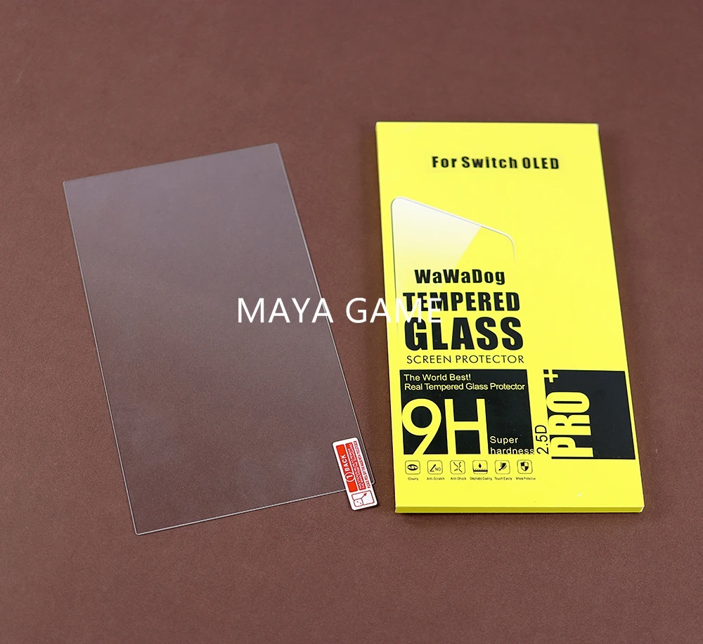 Protector de pantalla OLED para Nintendo Switch, cristal templado 9H HD, película protectora