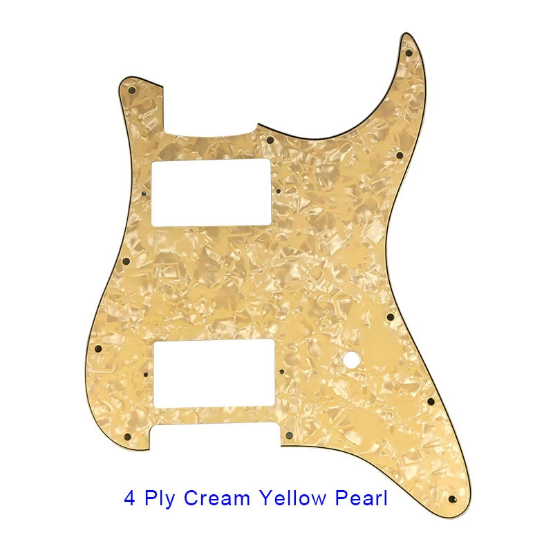 Fei Man - Guitar Pickguards Suit For Fender Tom Delonge, US Spec Strat With Bridge HH PAF Humbucker, 11 Screw Holes