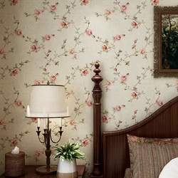 American Ggarden Small Flower Wallpaper Bedroom Warm Romantic Rural Environmental Protection Non-Woven Household Wall Paper Rol